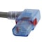 Ac Works 15FT 14/3 15A Medical Grade Power Cord with Locking Right Angle IEC C13 MD15ARC13-180AL - alternate 4